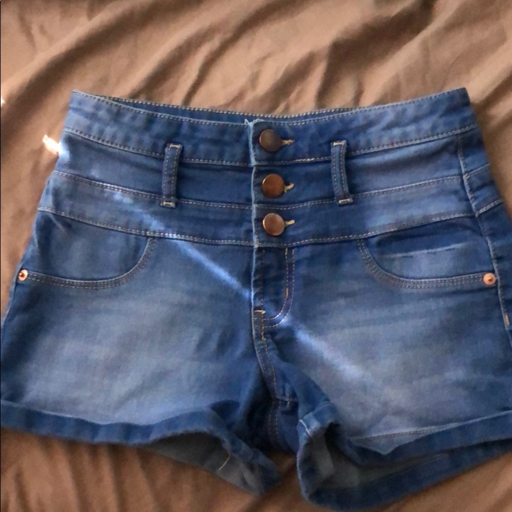mid rise shorts